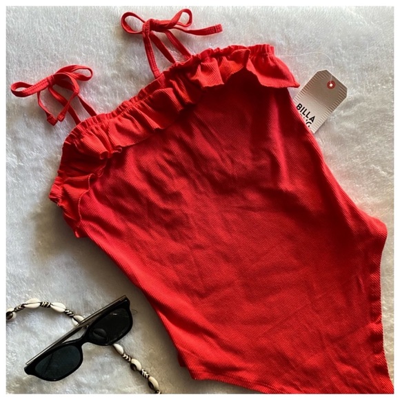 Billabong Marbella Dream Ruffle Bodysuit - Picture 2 of 7